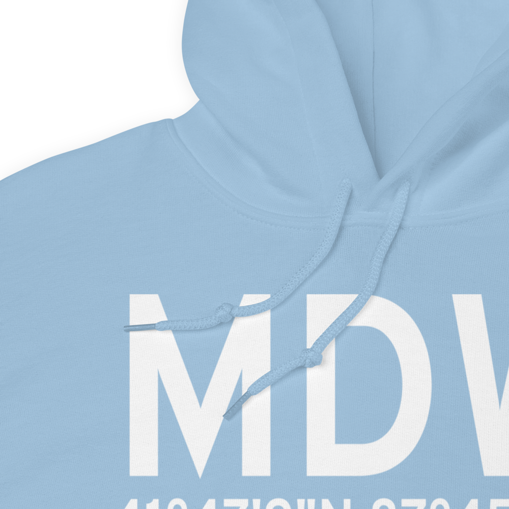 Chicago (KMDW) Airport Hoodie Sweatshirt 