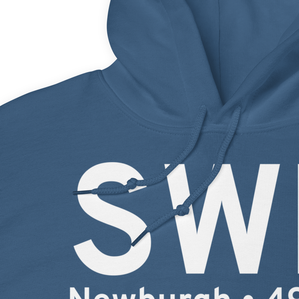 Newburgh (KSWF) Airport Hoodie Sweatshirt 