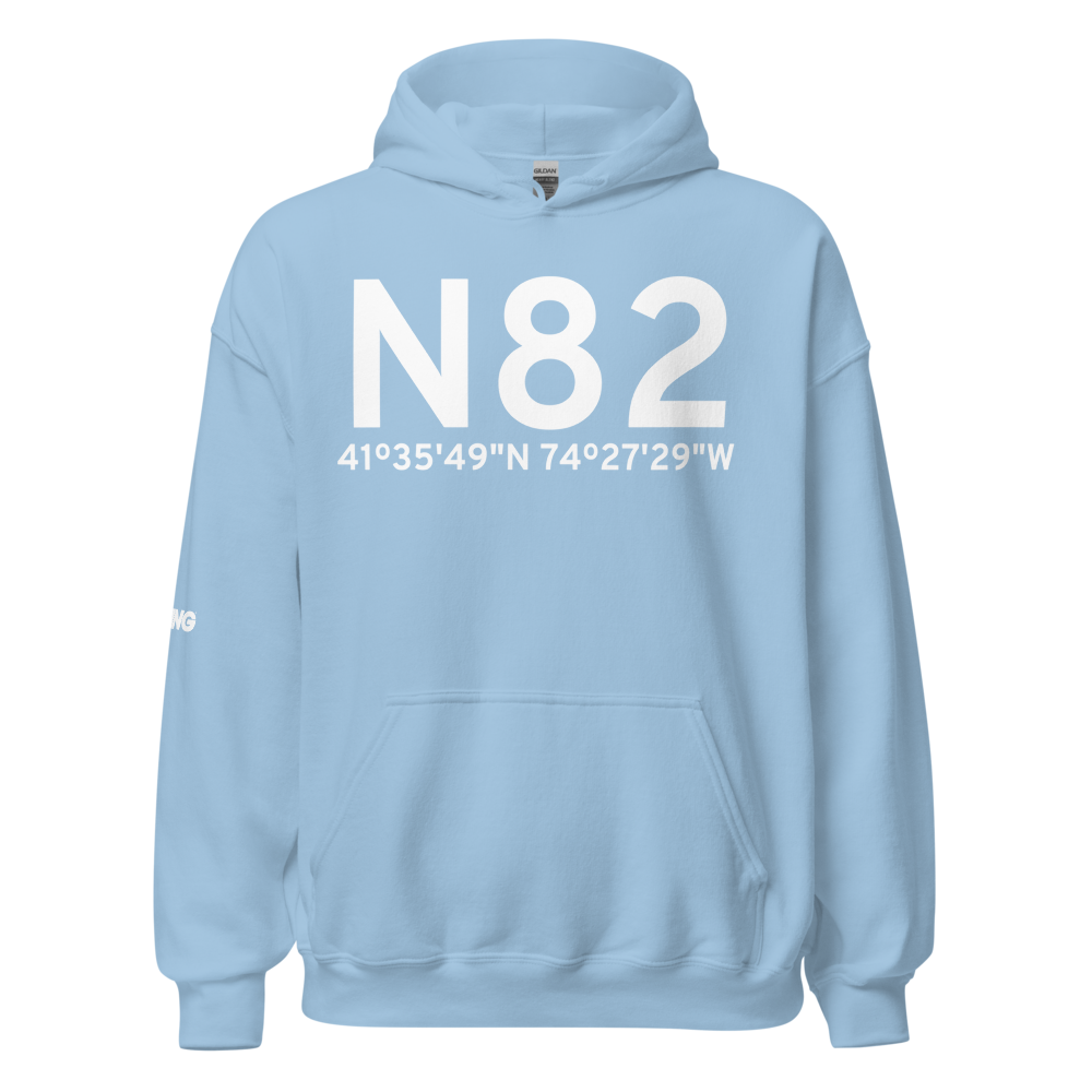 Wurtsboro (KN82) Airport Hoodie Sweatshirt 