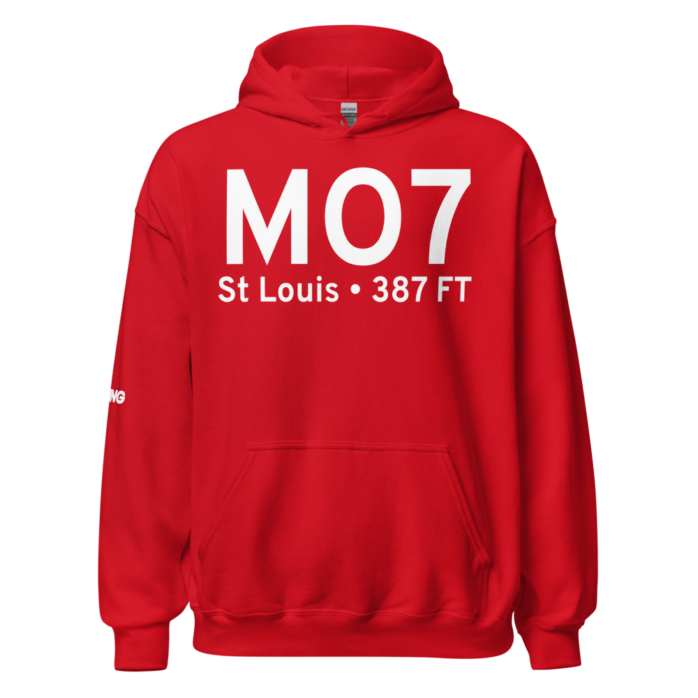 St Louis (MO7) Airport Hoodie Sweatshirt 