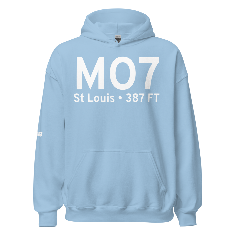 St Louis (MO7) Airport Hoodie Sweatshirt 