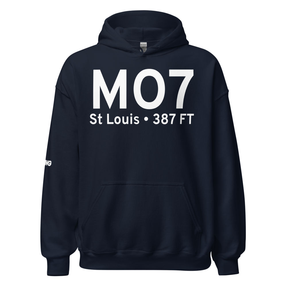 St Louis (MO7) Airport Hoodie Sweatshirt 
