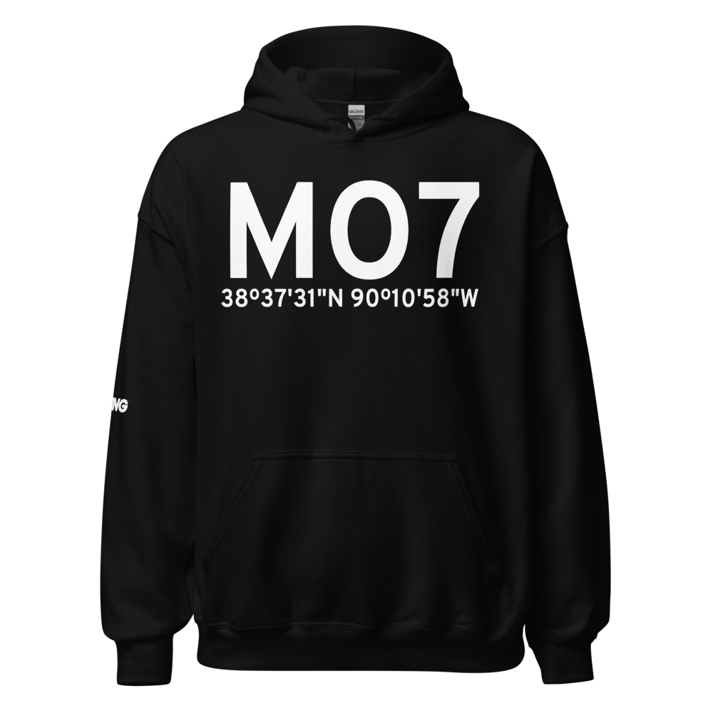 St Louis (MO7) Airport Hoodie Sweatshirt 
