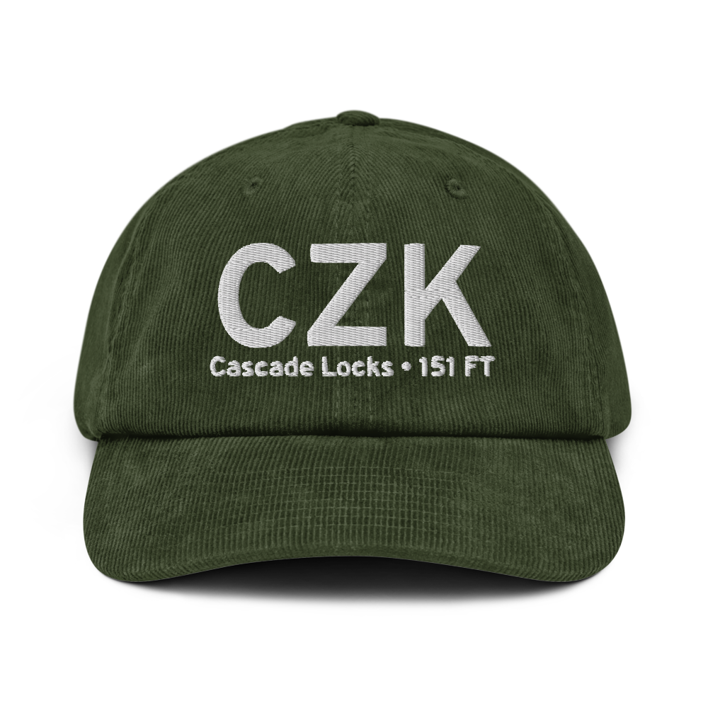 Cascade Locks (CZK) Airport Hat 