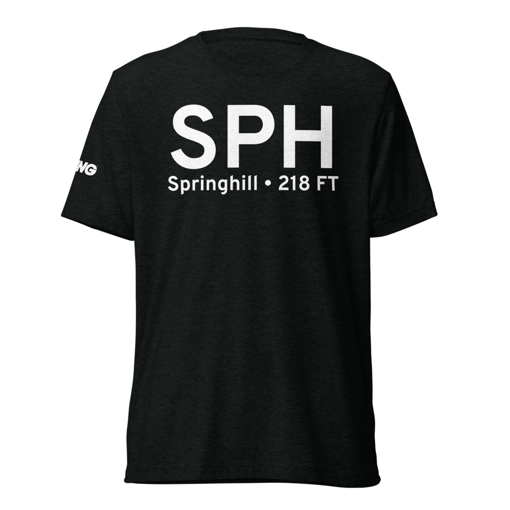 Springhill (KSPH) Airport Tri-blend T-Shirt 