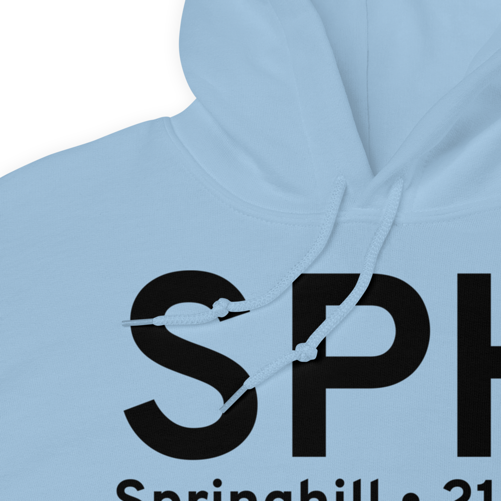Springhill (KSPH) Airport Hoodie Sweatshirt 
