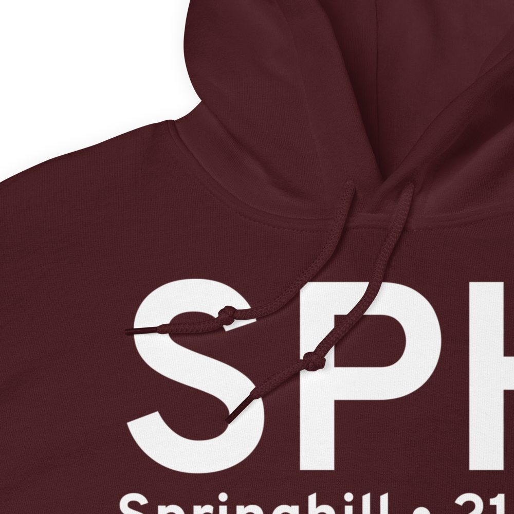 Springhill (KSPH) Airport Hoodie Sweatshirt 