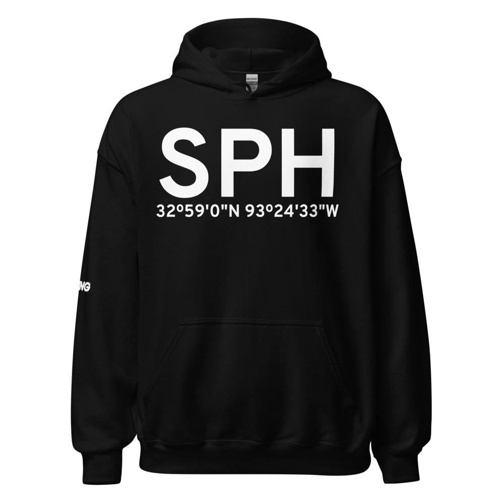 Springhill (KSPH) Airport Hoodie Sweatshirt 