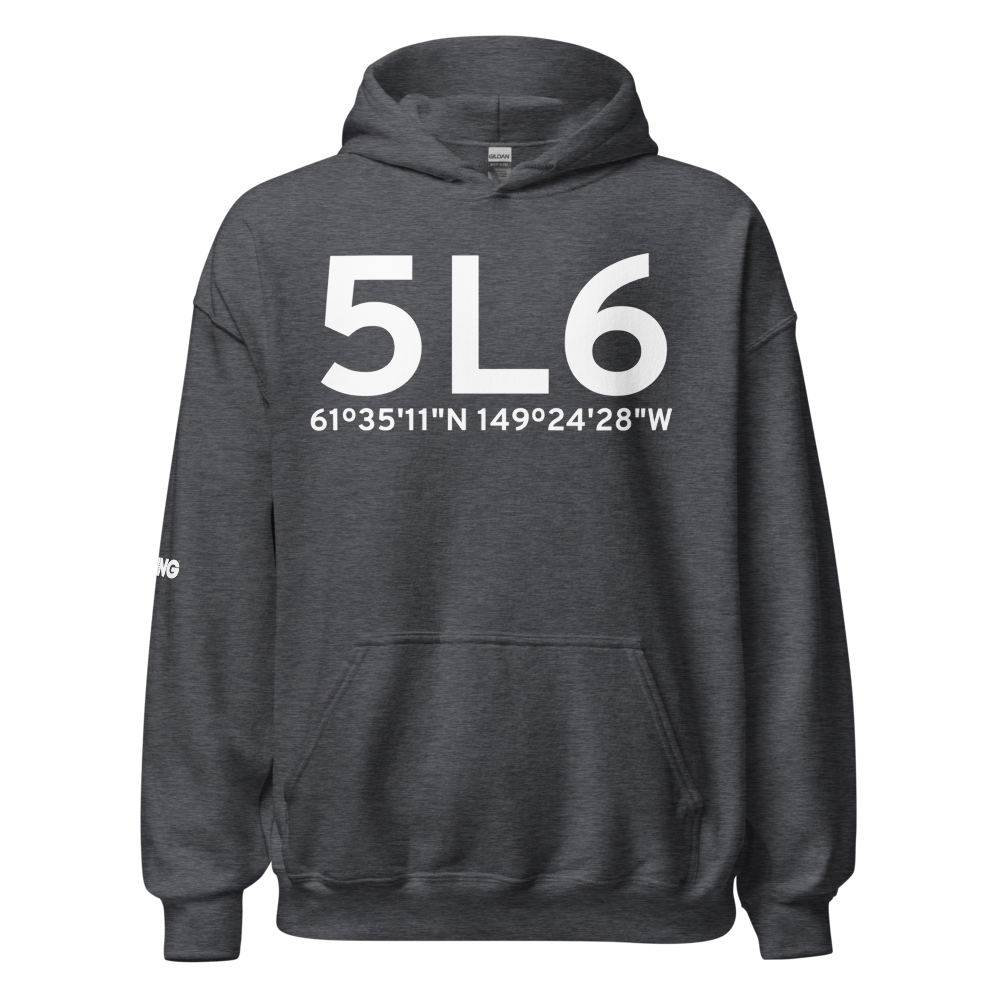 Wasilla (5L6) Airport Hoodie Sweatshirt 