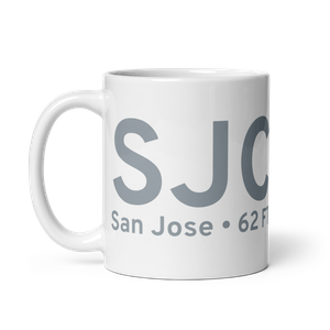 San Jose (KSJC) Airport Mug