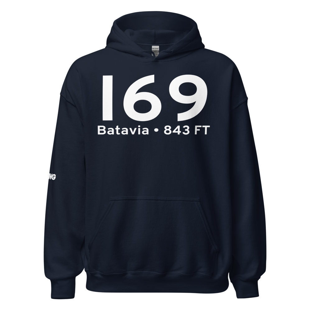 Batavia (KI69) Airport Hoodie Sweatshirt 
