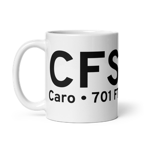 Caro (KCFS) Airport Mug