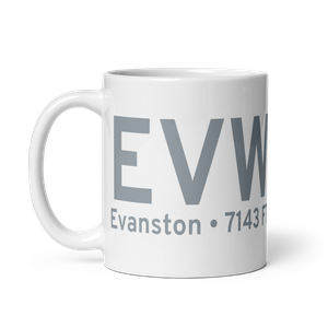 Evanston (KEVW) Airport Mug