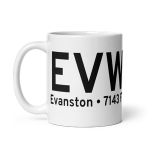 Evanston (KEVW) Airport Mug