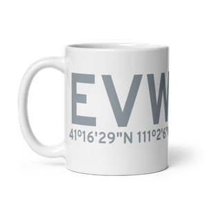 Evanston (KEVW) Airport Mug