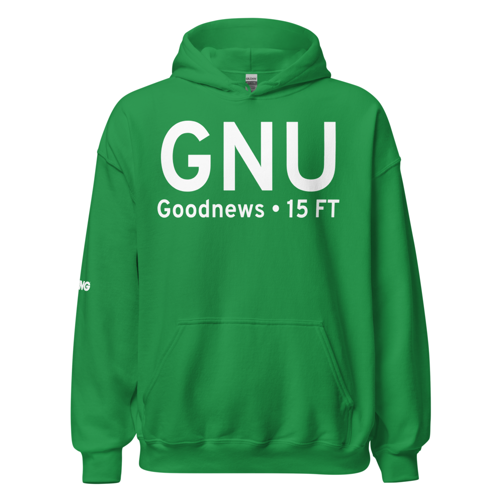 Goodnews (GNU) Airport Hoodie Sweatshirt 