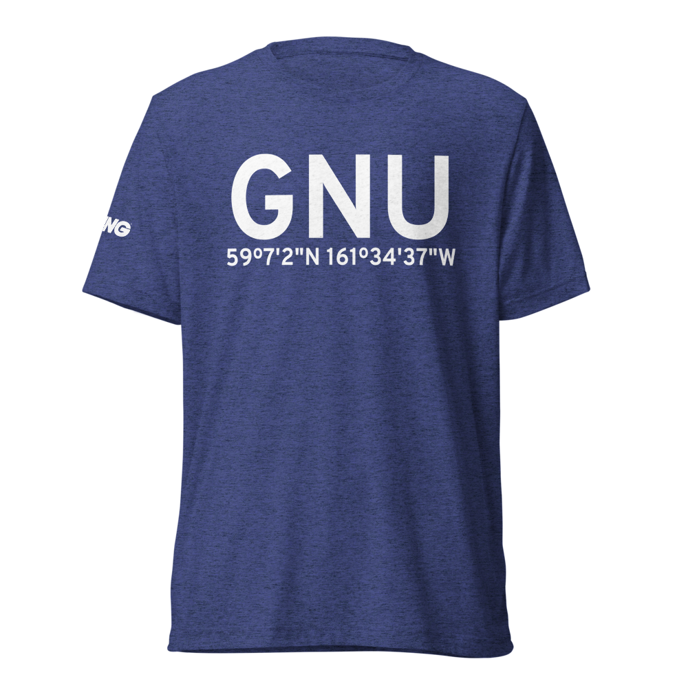 Goodnews (GNU) Airport Tri-blend T-Shirt 