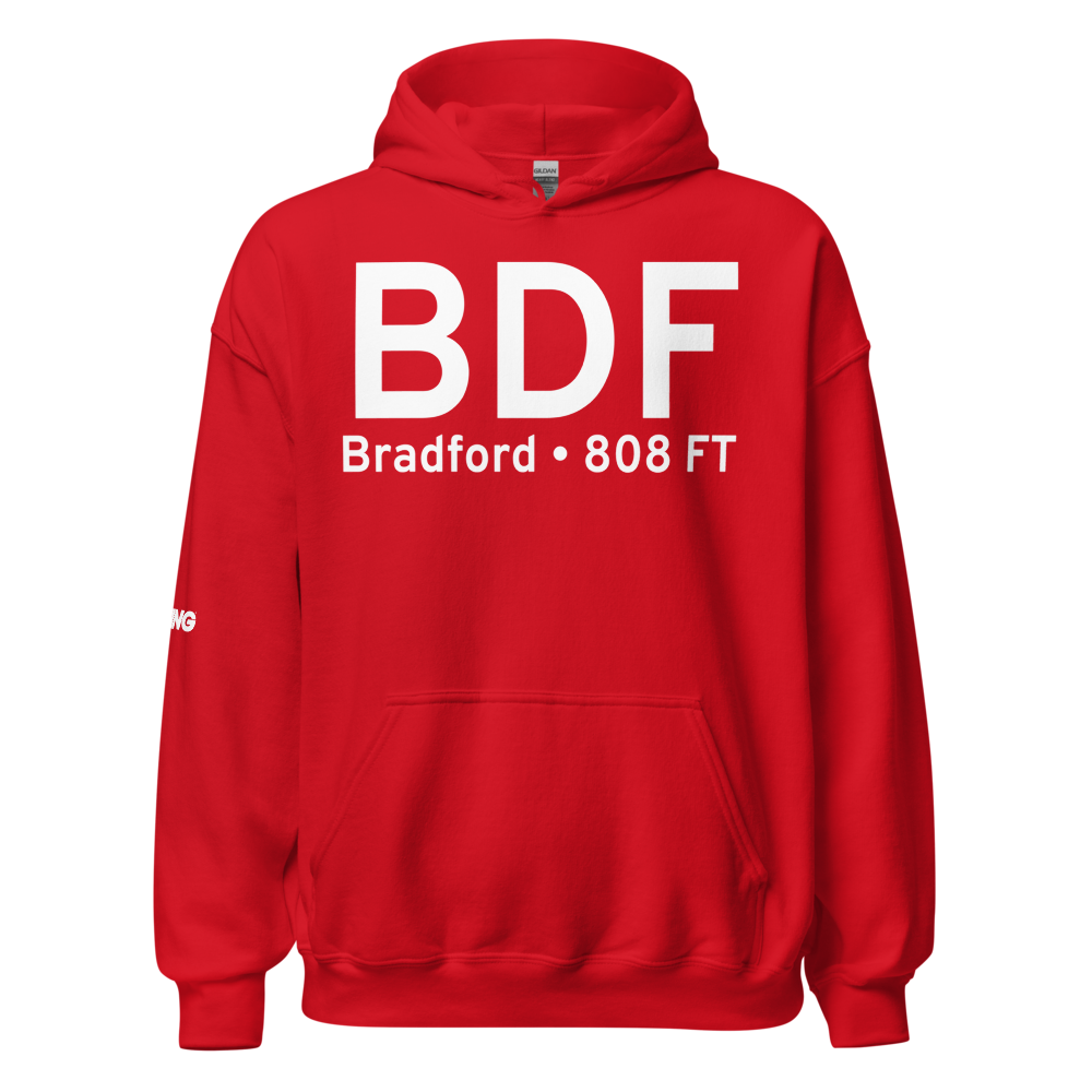 Bradford (3IS8) Airport Hoodie Sweatshirt 
