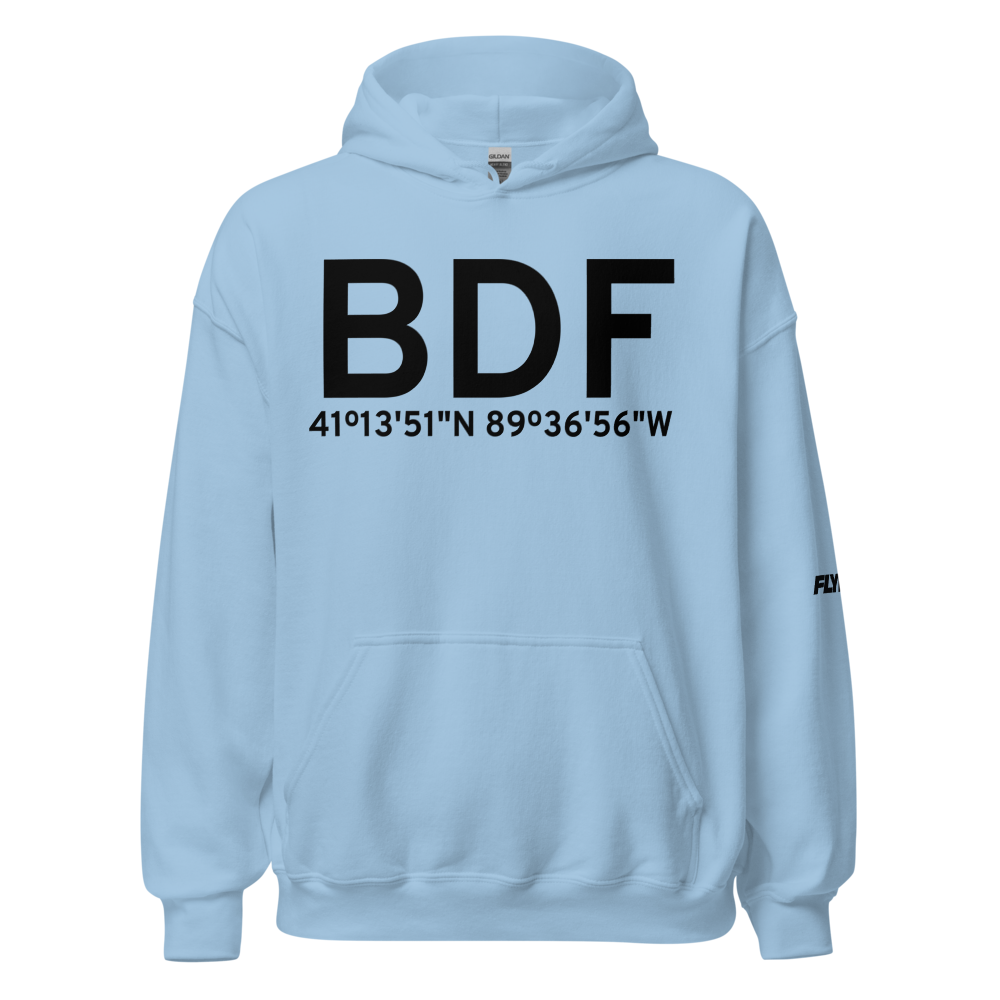 Bradford (3IS8) Airport Hoodie Sweatshirt 