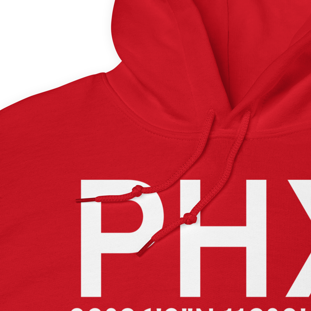 Phoenix (KPHX) Airport Hoodie Sweatshirt 