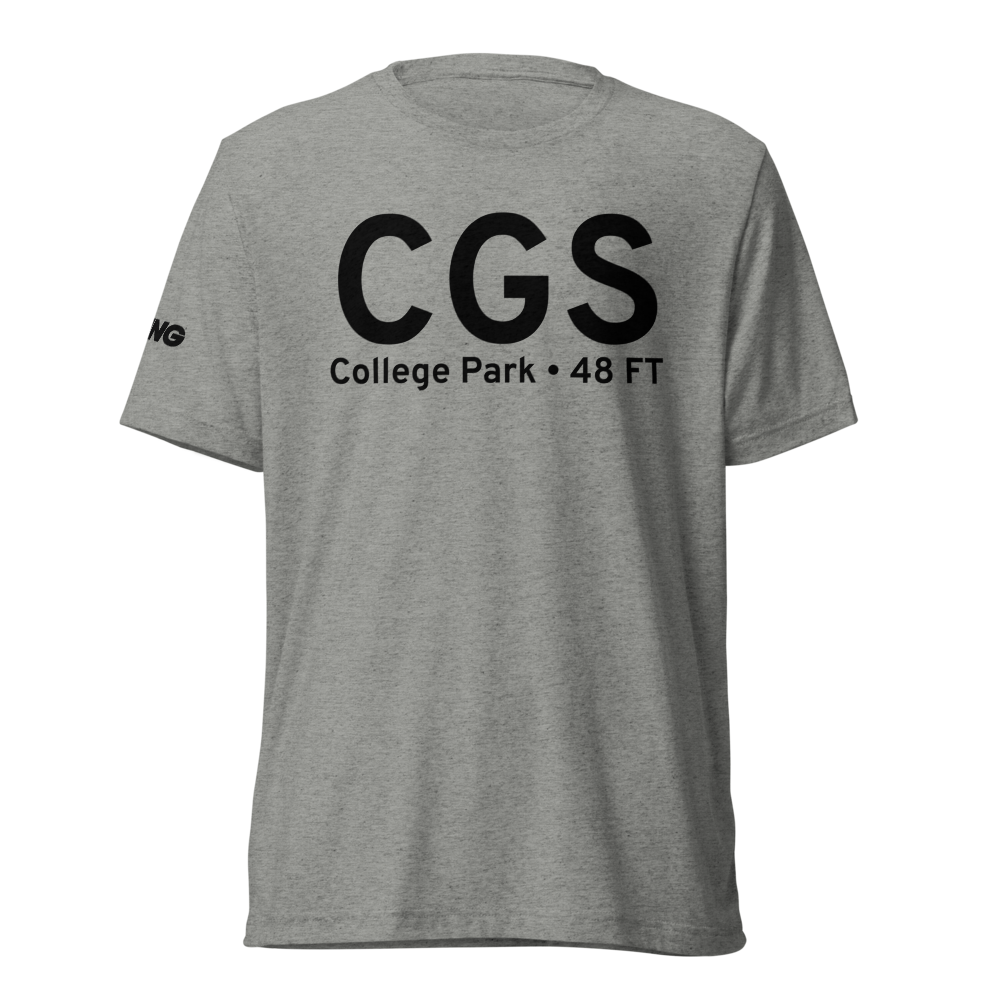 College Park (KCGS) Airport Tri-blend T-Shirt 