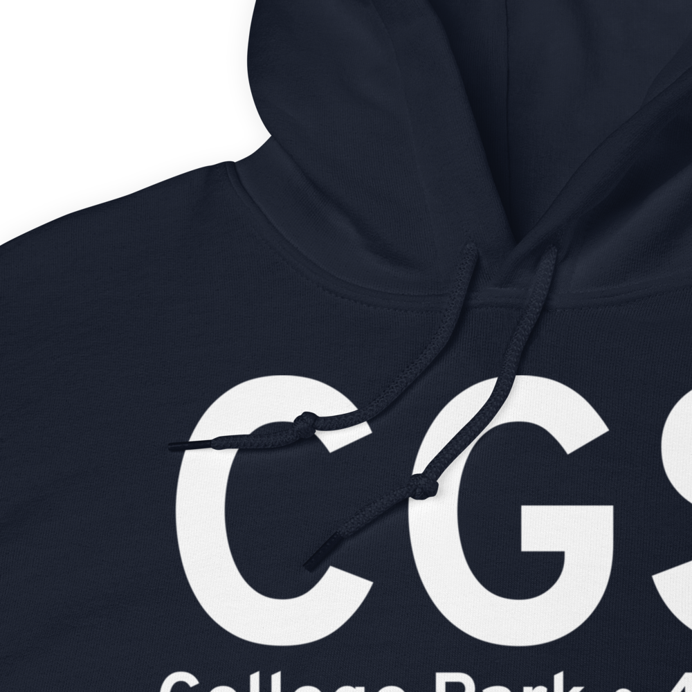 College Park (KCGS) Airport Hoodie Sweatshirt 
