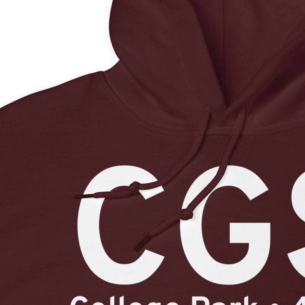 College Park (KCGS) Airport Hoodie Sweatshirt 