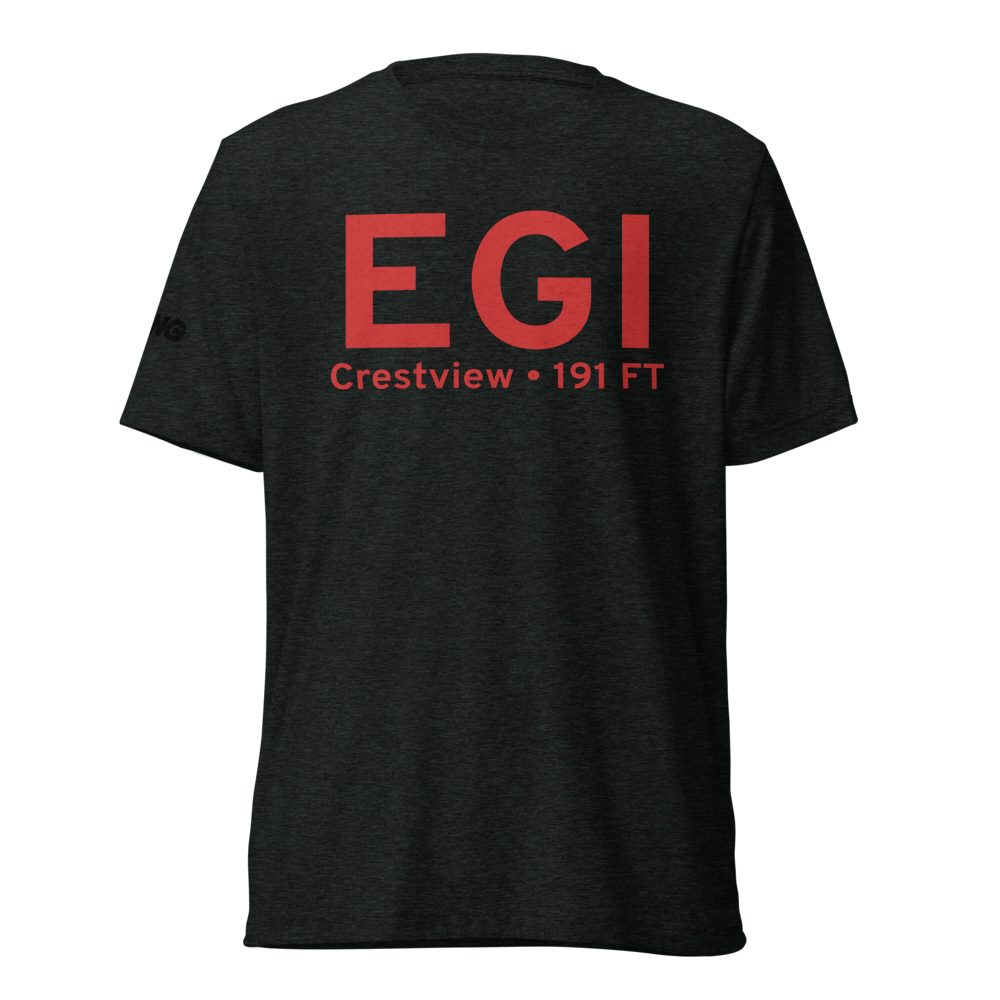 Crestview (KEGI) Airport Tri-blend T-Shirt 
