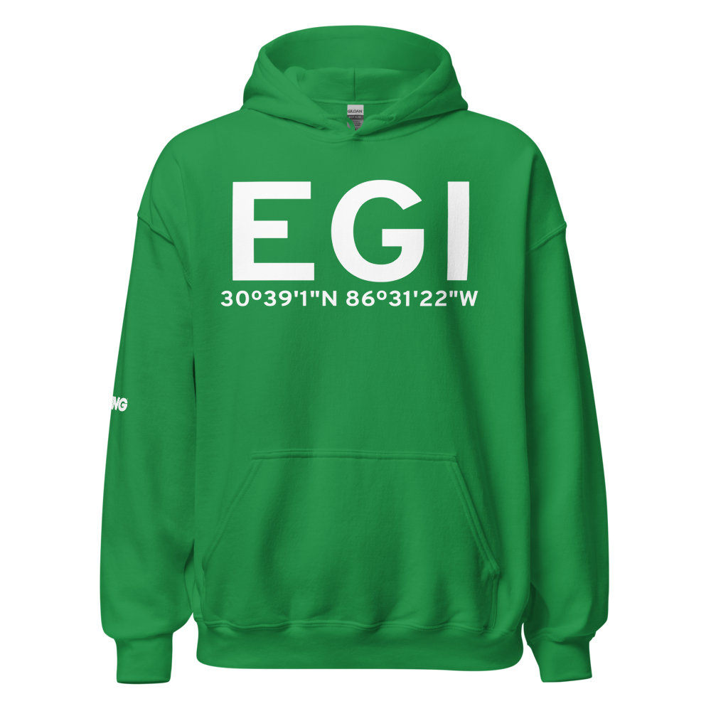 Crestview (KEGI) Airport Hoodie Sweatshirt 
