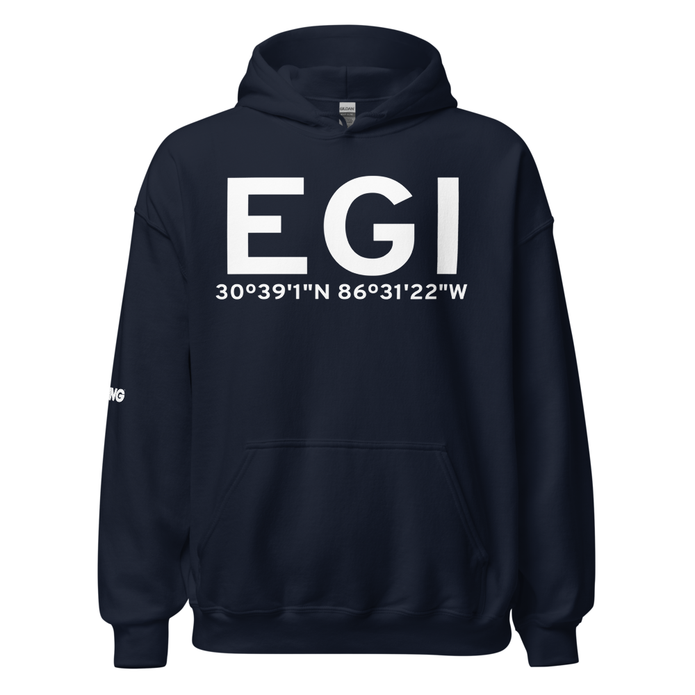 Crestview (KEGI) Airport Hoodie Sweatshirt 