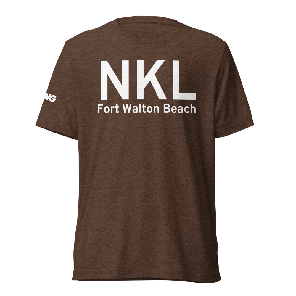 Fort Walton Beach (KNKL) Airport Tri-blend T-Shirt 