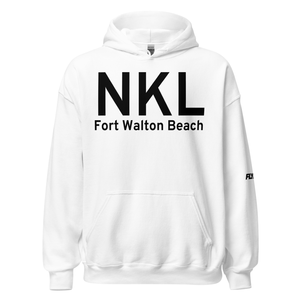 Fort Walton Beach (KNKL) Airport Hoodie Sweatshirt 