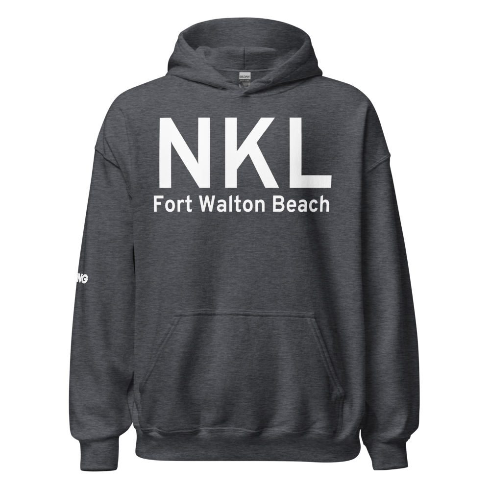 Fort Walton Beach (KNKL) Airport Hoodie Sweatshirt 
