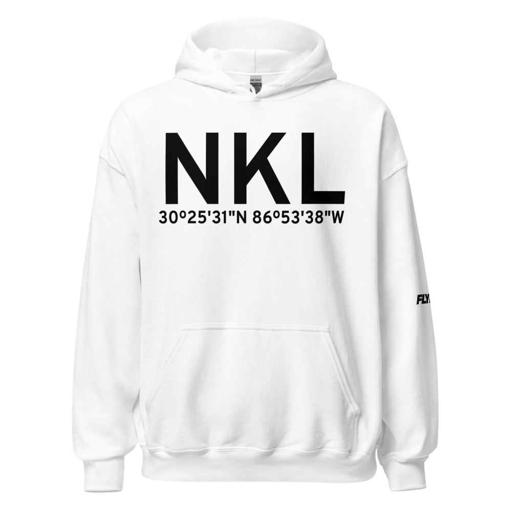 Fort Walton Beach (KNKL) Airport Hoodie Sweatshirt 