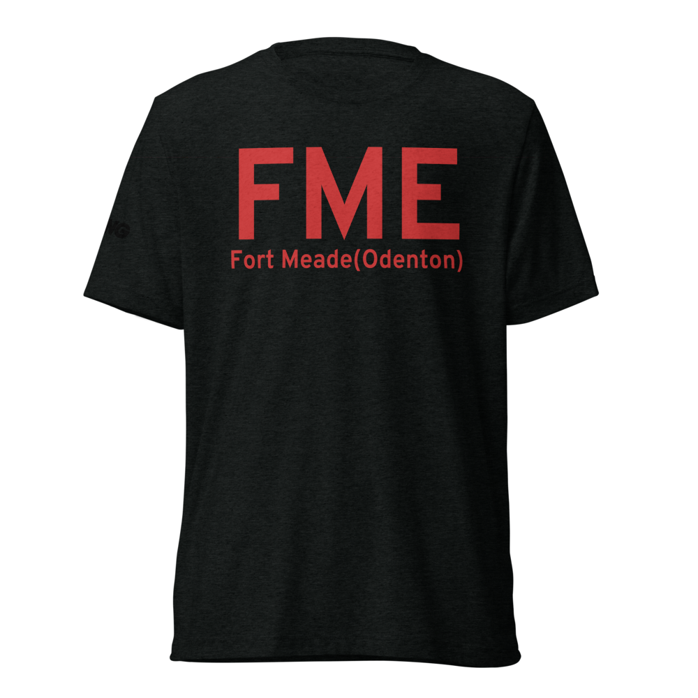 Fort Meade(Odenton) (KFME) Airport Tri-blend T-Shirt 