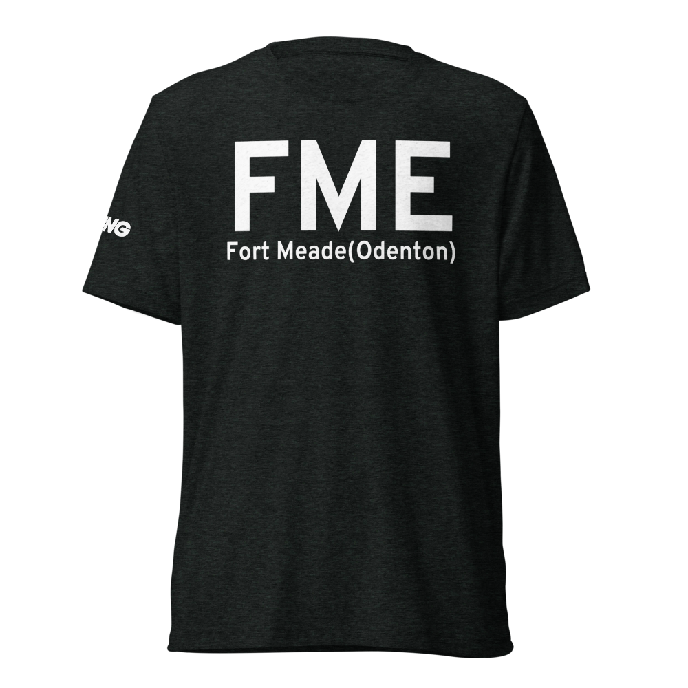 Fort Meade(Odenton) (KFME) Airport Tri-blend T-Shirt 