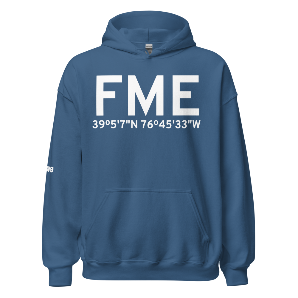 Fort Meade(Odenton) (KFME) Airport Hoodie Sweatshirt 