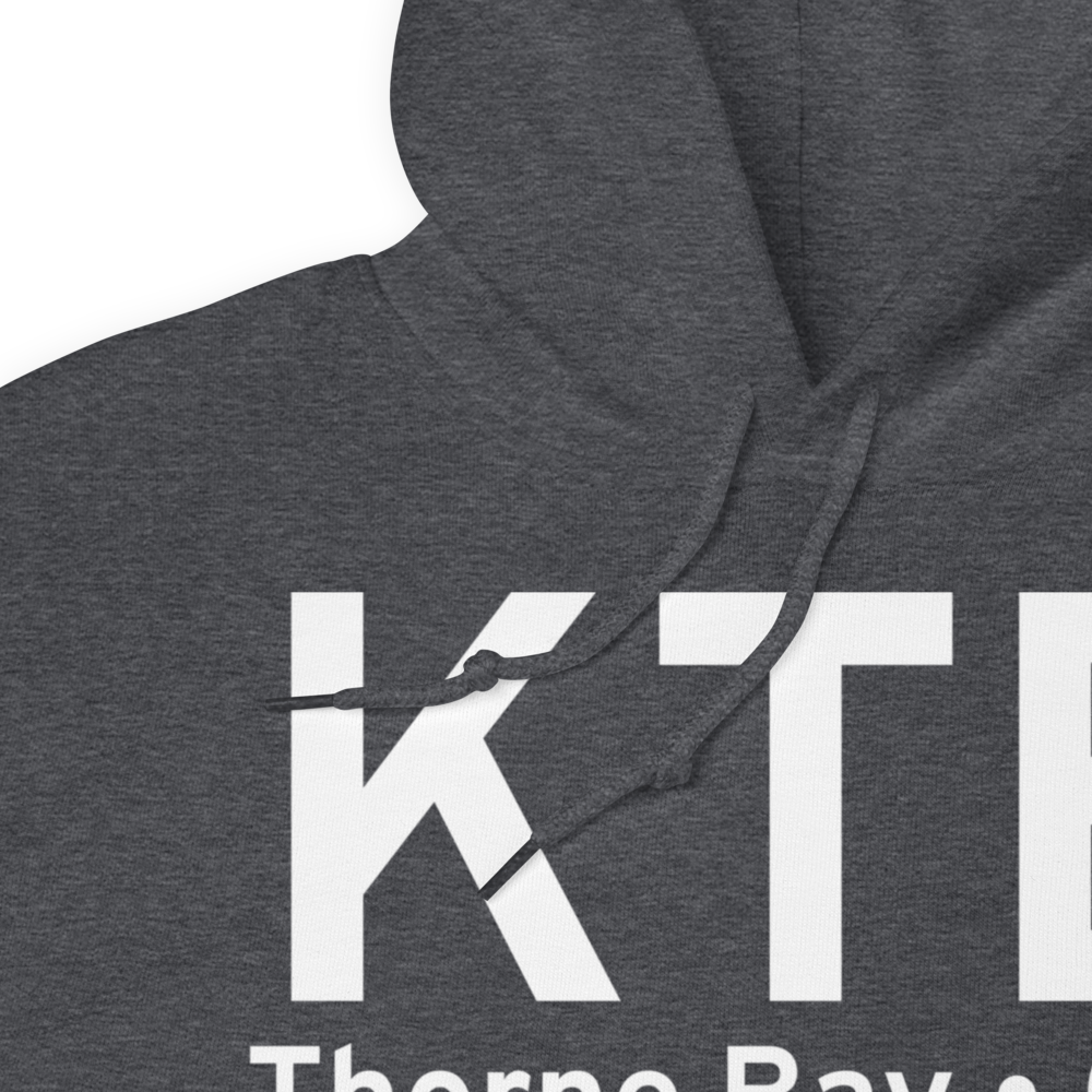 Thorne Bay (KTB) Airport Hoodie Sweatshirt 