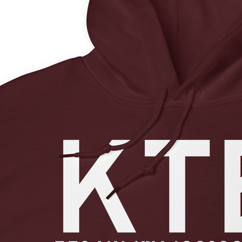 Thorne Bay (KTB) Airport Hoodie Sweatshirt 