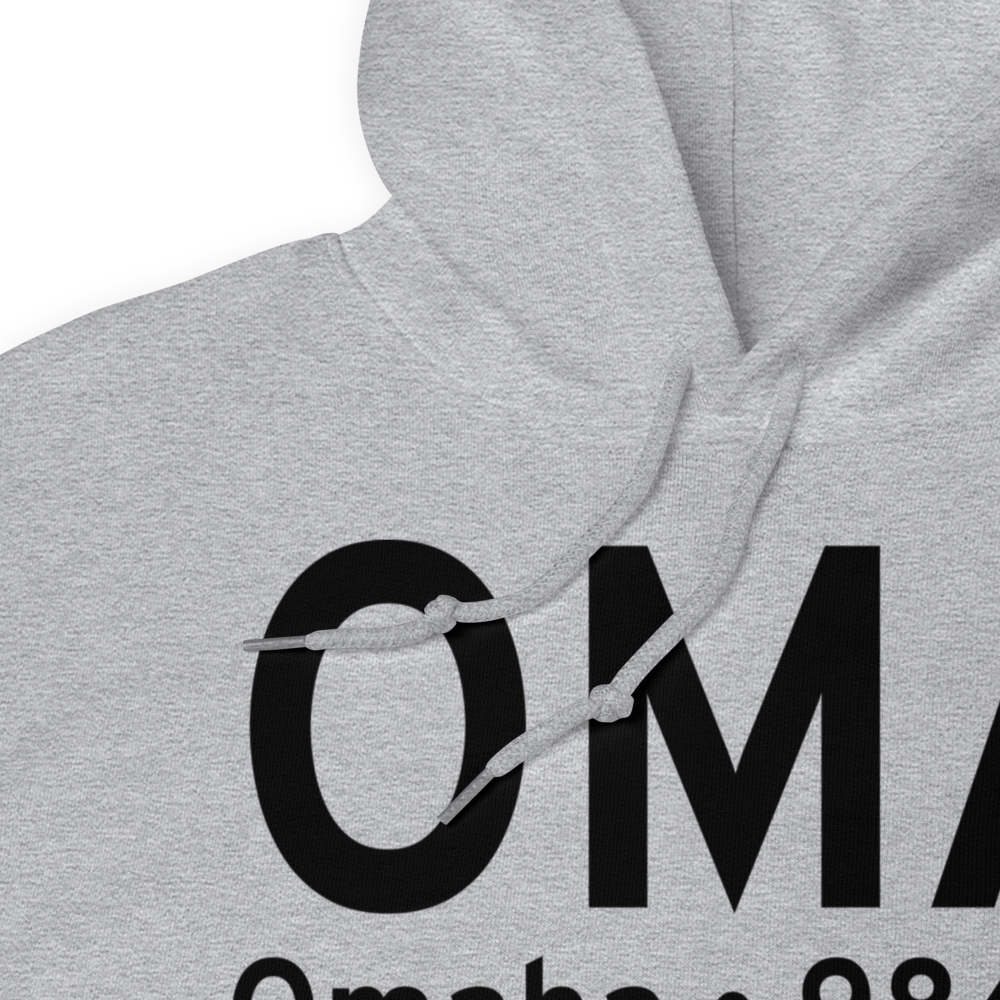Omaha (KOMA) Airport Hoodie Sweatshirt 