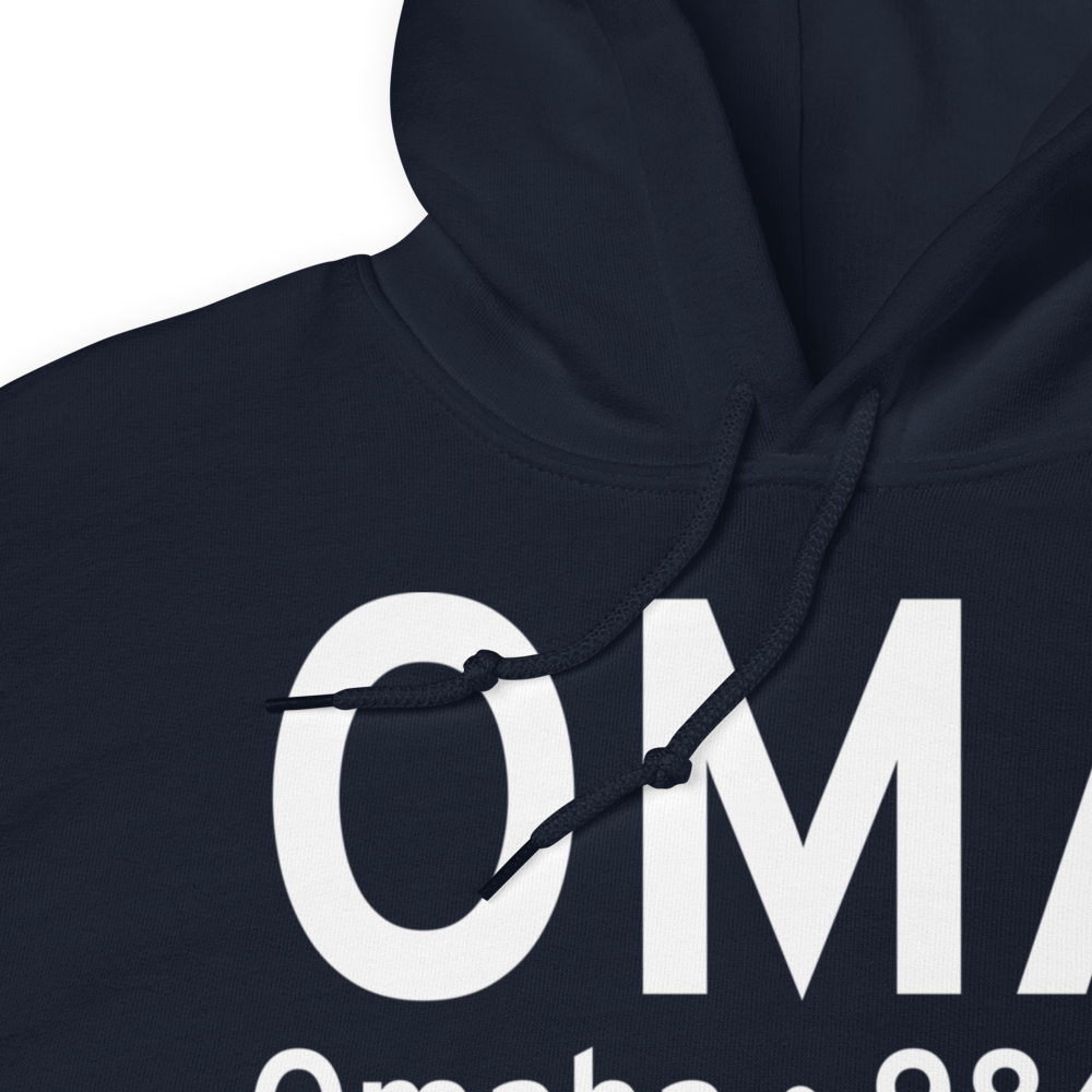 Omaha (KOMA) Airport Hoodie Sweatshirt 