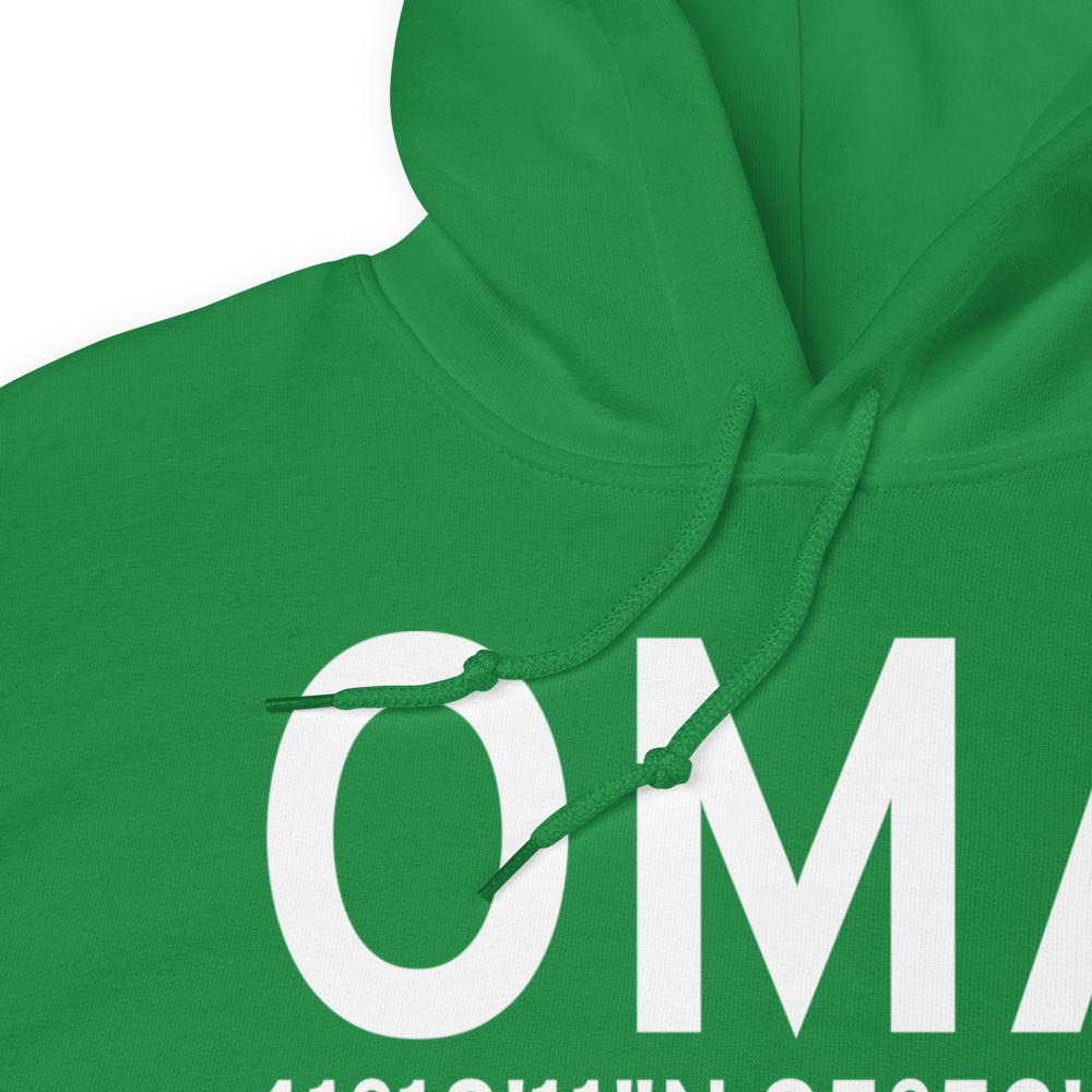 Omaha (KOMA) Airport Hoodie Sweatshirt 