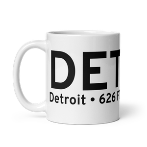 Detroit (KDET) Airport Mug