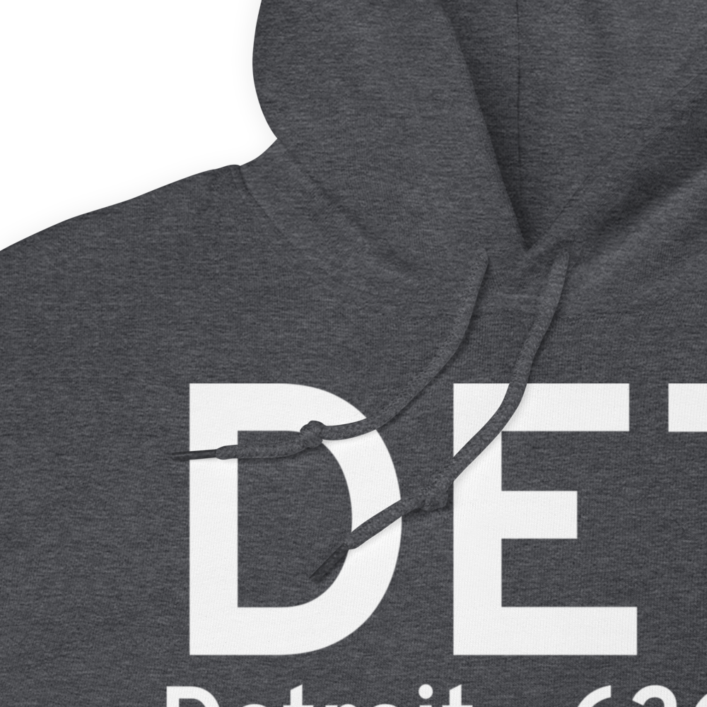 Detroit (KDET) Airport Hoodie Sweatshirt 