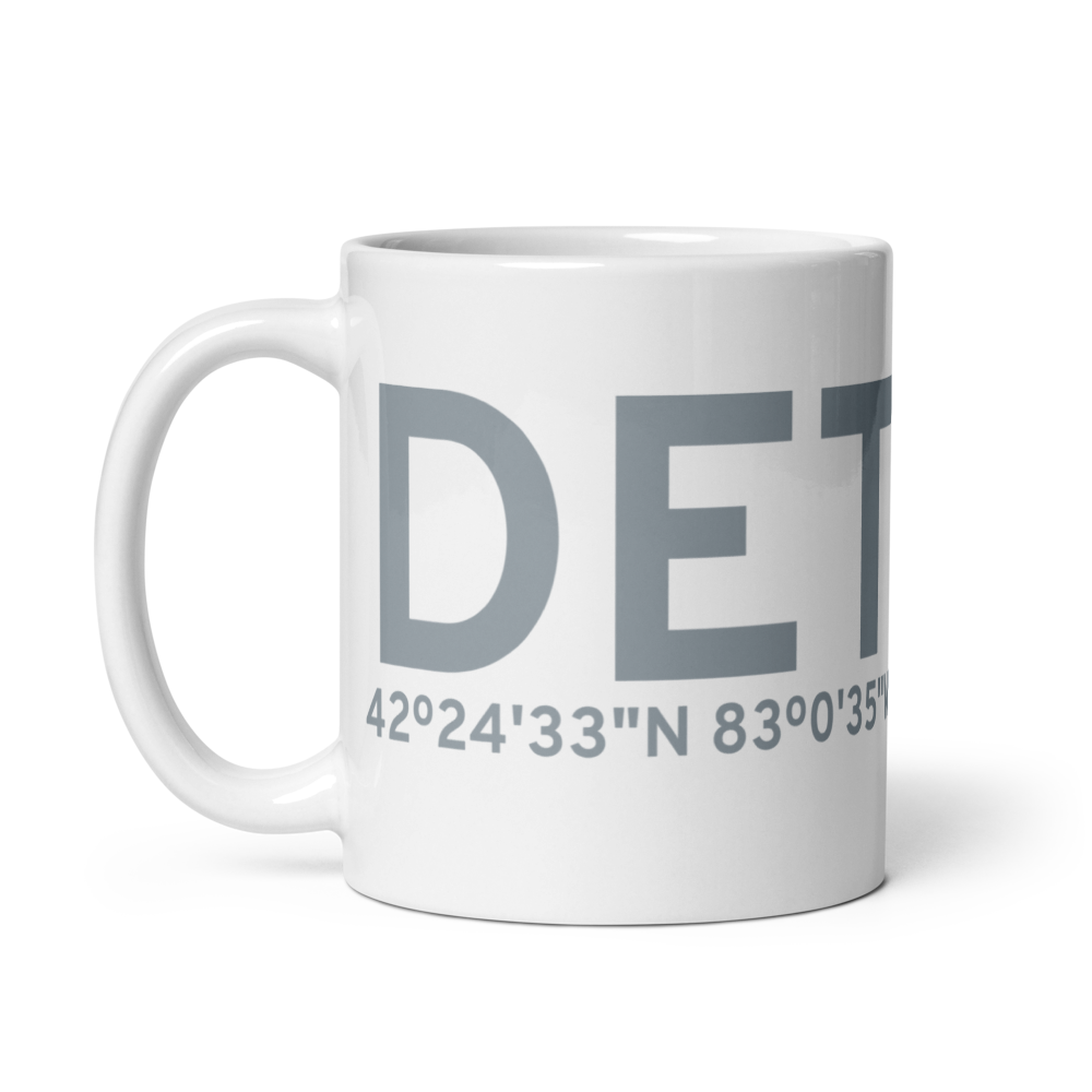 Detroit (KDET) Airport Mug 