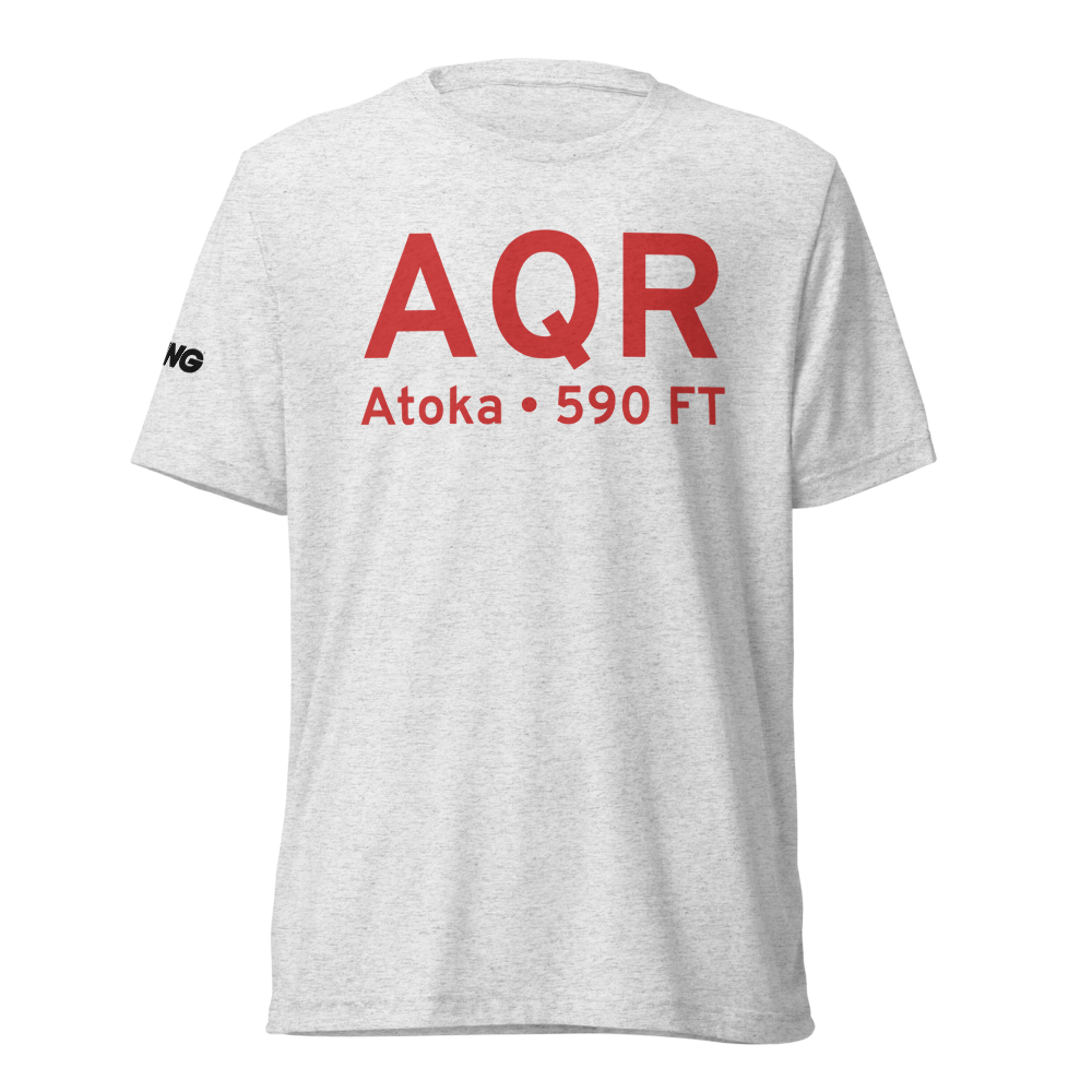 Atoka (KAQR) Airport Tri-blend T-Shirt 