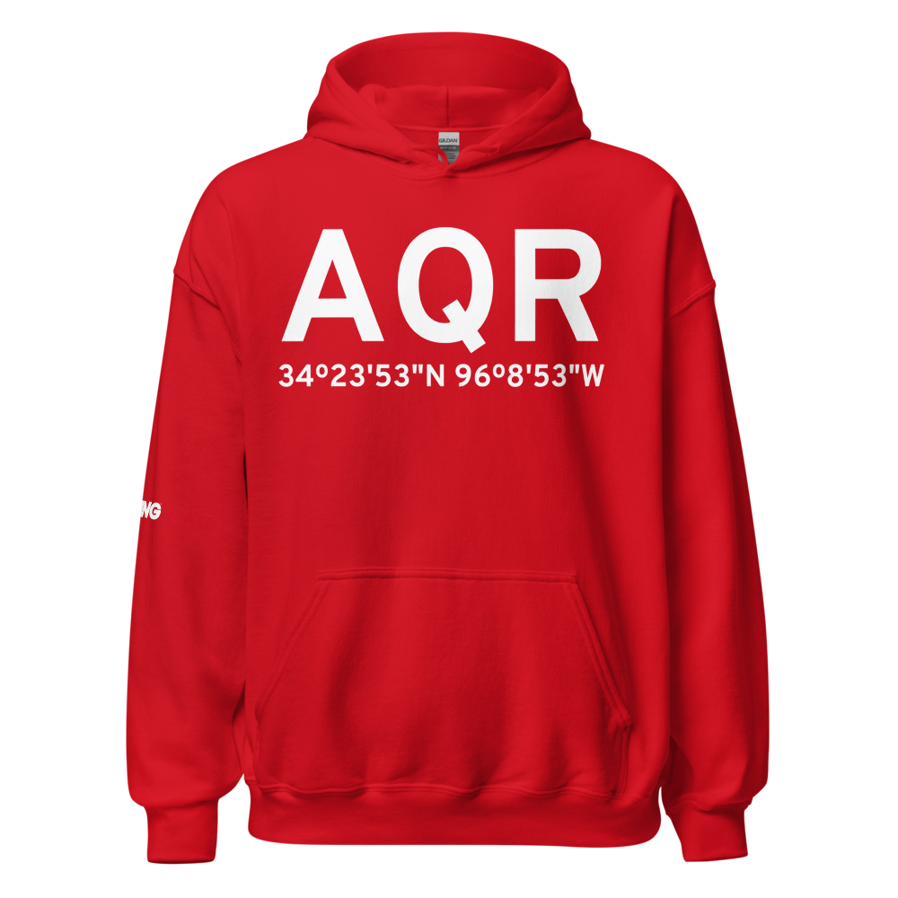 Atoka (KAQR) Airport Hoodie Sweatshirt 