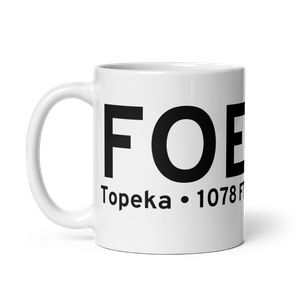 Topeka (KFOE) Airport Mug