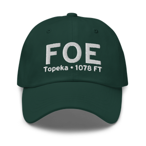 Topeka (KFOE) Airport Hat