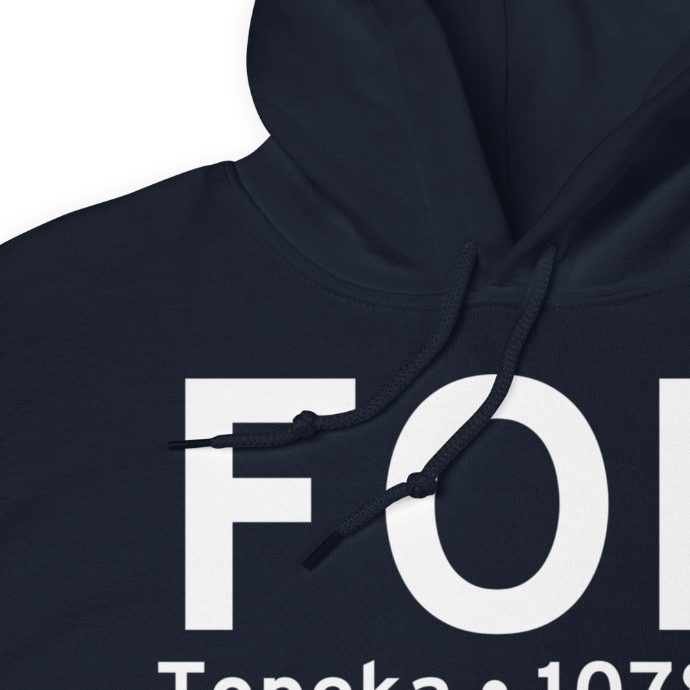 Topeka (KFOE) Airport Hoodie Sweatshirt 